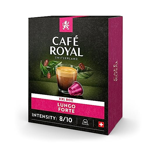 Café Royal Lungo Forte 36 Kapseln für Nespresso Kaffee Maschine -...