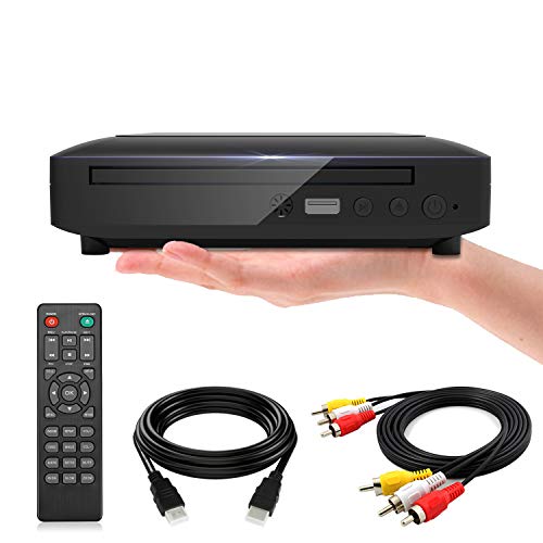 Ceihoit Mini DVD Player für TV HDMI AV Ausgang mit Kabel enthalten...