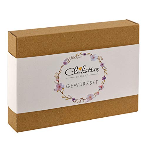 Charlottes Finest BIO Gewürze Set Geschenkset Geschenkbox...