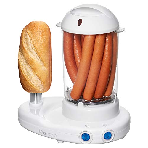 Clatronic 2in1 Hot Dog Maker & Eierkocher | Hotdog Maker Set für...