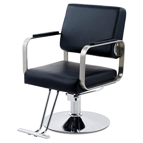 CO-Z Friseurstuhl Friseursessel 360° Drehbar Frisörstuhl Barberst...