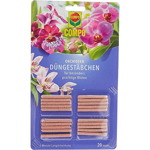 COMPO Düngestäbchen für Orchideen, Orchideendünger, Dünger mit...