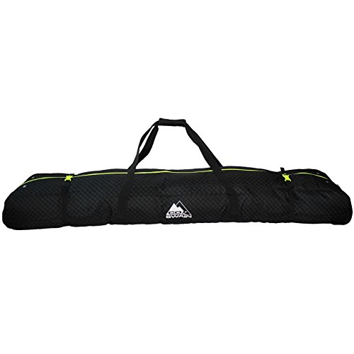 Cox Swain Snowboard & Ski Bag mit Rollen -Albertville- Platinum Kol...