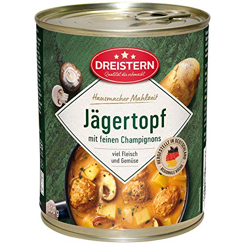 Dose Dreistern Jägertopf 800g...