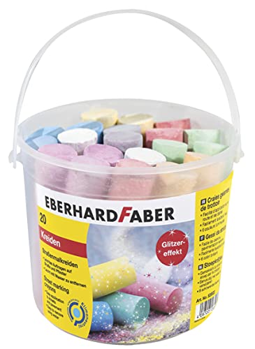 Eberhard Faber 526520 - Straßenmalkreiden in 8 leuchtenden Farben ...