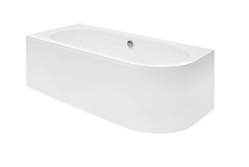 ECOLAM Badewanne Wanne Eckwanne Eckbadewanne für Zwei Modern Desig...