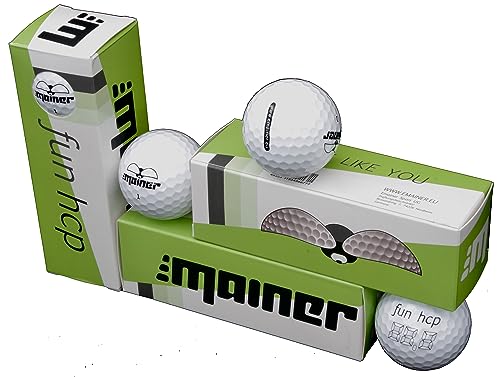 Emainer Golfball, 3 softe Golfbälle mit maximaler Reichweite, Dies...