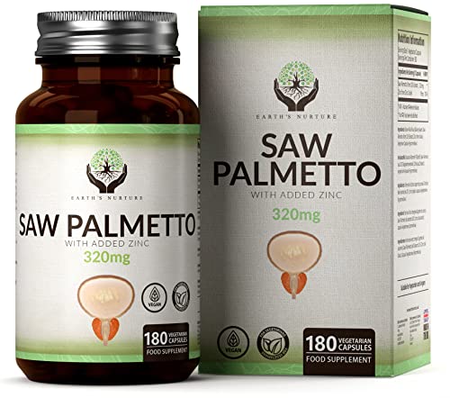 EN Saw Palmetto | 180 Kapseln Sägepalmenextrakt Hochdosiert - 320m...