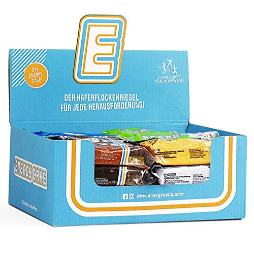Energy Cake Mix Box - Original Fitness Riegel mit verschiedenen Sor...