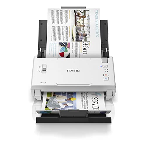 Epson WorkForce DS-410 Dokumentenscanner (Scanner, DIN A4, beidseit...