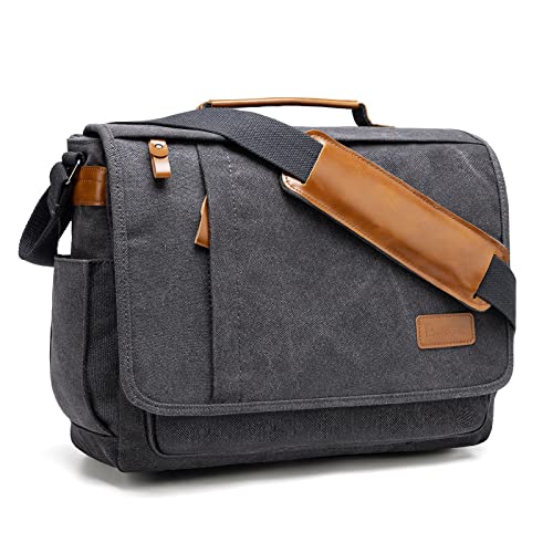 Estarer Umhängetasche Laptoptasche 15.6 Zoll für Arbeit Uni aus C...