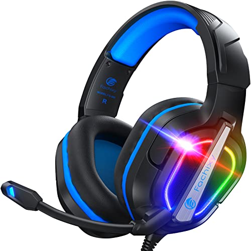 Fachixy [2023 New] FC200 Gaming Headset für PS4 PS5 PC Xbox Ninten...