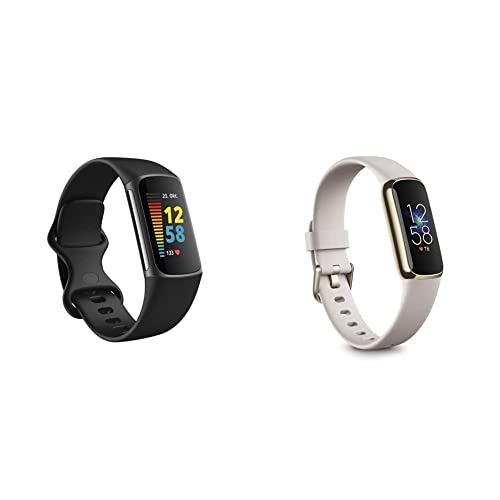 Fitbit Charge 5 Aktivitäts-Tracker mit 6-monatiger Premium-Mitglie...