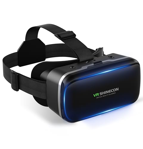 FIYAPOO 3D VR Brille VR Virtual Reality Brille geeignet Für 3D Fil...