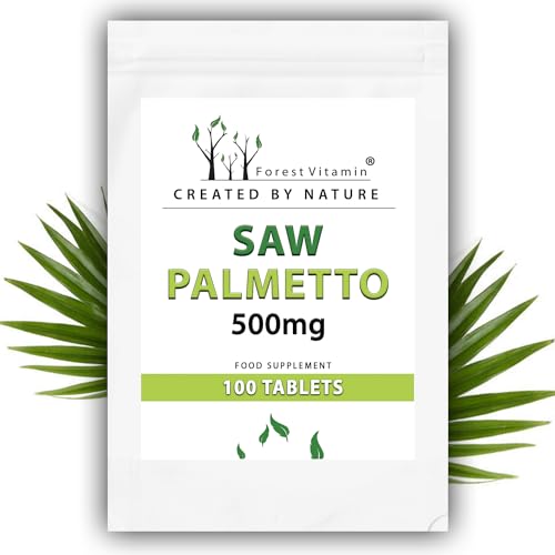 Forest Vitamin - Saw Palmetto 500mg - Sabal Palm (Sägepalme) - 100...