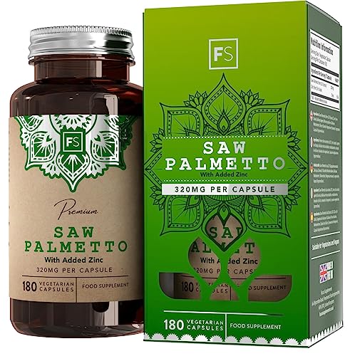 FS Saw Palmetto | Sägepalmenextrakt Hochdosiert - 320mg Sägepalme...