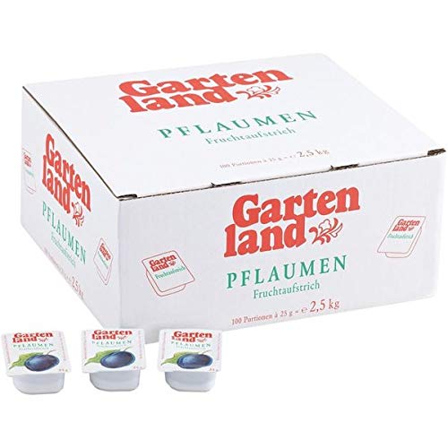 Gartenland Port.100x25g, Zwetschke F45%...