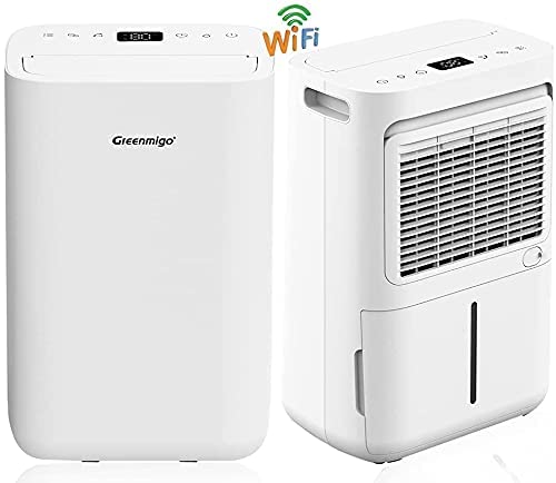 Greenmigo Alpha Serie Luftentfeuchter 13L Tag(ALPHA-Q13 Pro WiFi),R...