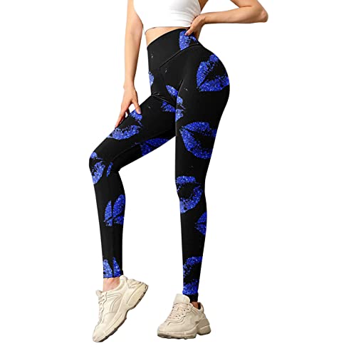 Hanraz Leggings Damen High Waist Workout Laufhose Yoga Hose Scrunch...