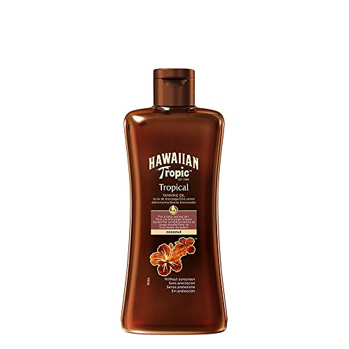 Hawaiian Tropic Tropical Tanning Oil LSF 0, 200ml, 1er Pack (1 x 20...