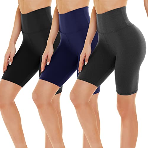 HLTPRO Fahrrad-Shorts für Damen, hohe Taille, Bauchkontrolle, Unte...