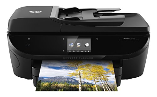 HP Envy 7640 e-All-in-One Drucker, 8,9 cm Touchscreen + Fotopapierf...