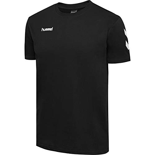 hummel Herren Hmlgo bomuld T shirts, Schwarz, M EU...