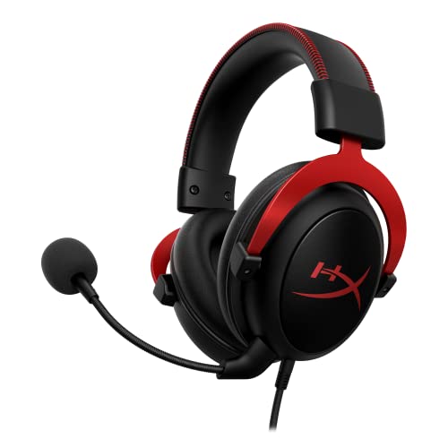 HyperX Cloud II – Gaming Kopfhörer (für PC PS4 Mac) rot...