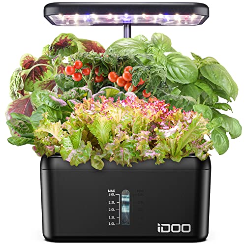 iDOO Hydroponische Anzuchtsysteme, 8 Pods Smart Indoor Garden Anzuc...