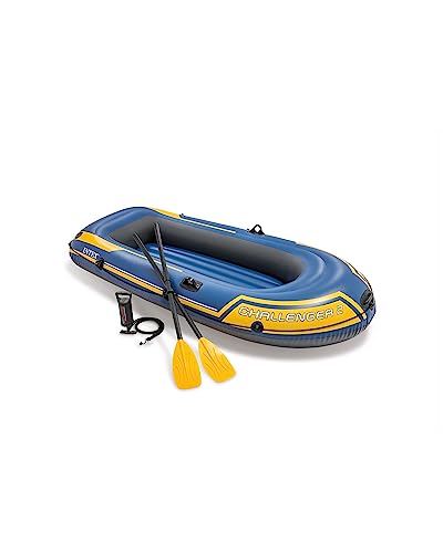 Intex Challenger 2 Schlauchboot Blau Gelb 236 x 114 x 41 cm, 1 Stü...