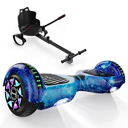 iScooter Hoverboard mit Sitz - Hoverkart Set 6,5 Zoll Hoverboards K...