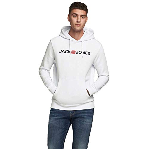 JACK & JONES Herren Corp Logo Sweat Hood Kapuzen Sweatshirt Basic J...