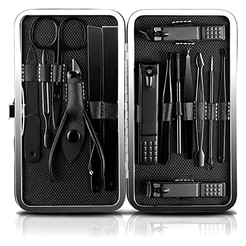 JamBer manikure pedikure set 15 in 1 Edelstahl Professionelle Manik...