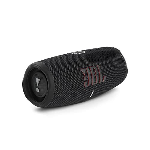 JBL Charge 5 Bluetooth-Lautsprecher in Schwarz – Wasserfeste, por...