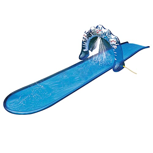Jilong Ice Breaker Water Slide 500x95 cm Wasserrutschbahn mit Surfb...