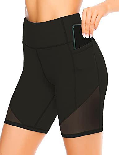 JOYSPELS Kurze Sporthose Damen, Radlerhose Damen Kurz Laufhose Legg...