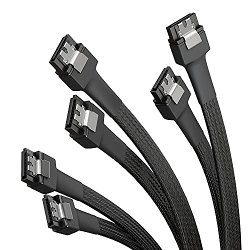 KabelDirekt – 3X SATA-3-Kabel 6 Gb s – 60 cm, gerade (Datenkabe...