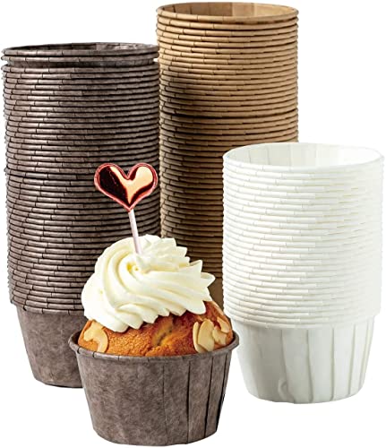 katbite Papier Muffinförmchen, 150 Stück Cupcake Formen für Hoch...