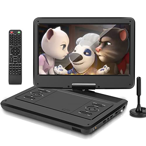 KCR 14-Zoll tragbarer TV Tragbarer DVD-Player Combo mit 1366 x 768 ...