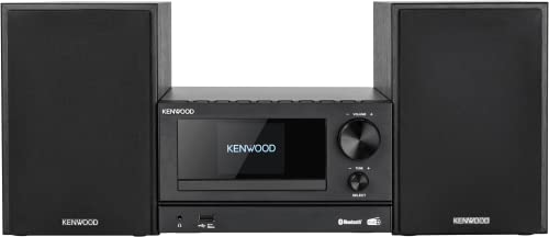 Kenwood M-7000S-B Mikro-Stereoanlage, Schwarz, mit Bluetooth, USB, ...