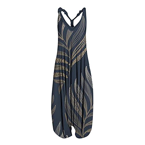 Koly-Hundebett Kolylong Jumpsuit Damen V Ausschnitt Oversize Overal...