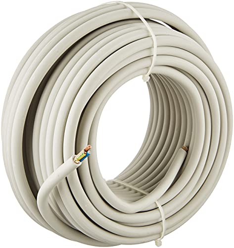 Kopp 150825001 Mantel-Leitung NYM-J, 3 x 1.5 mm², 25 m, grau...