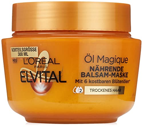 L Oréal Paris Elvital Öl Magique Intensivkur Nährende Balsam-Mas...