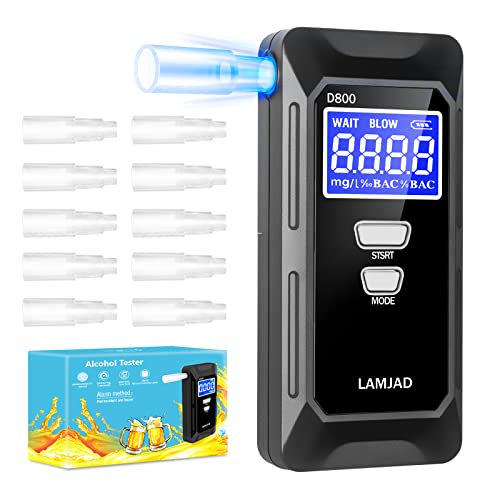 LAMJAD Alkoholtester,Professioneller Alkohol Tester mit digitalem L...