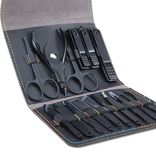 Leipple Maniküre Set 16 stücke Professionelles Nagelknipser Kit P...