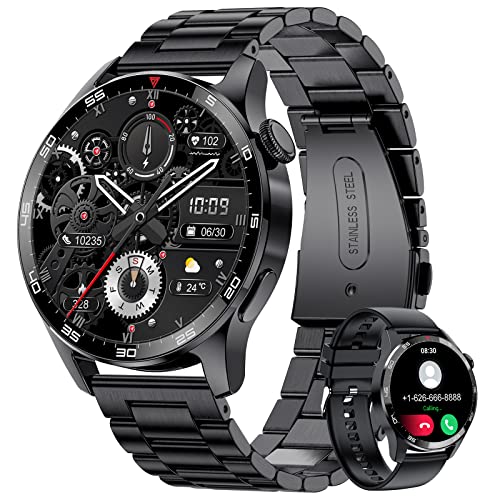 LIGE Smartwatch Herren mit Bluetooth Telefonfunktion, IP67 Wasserdi...