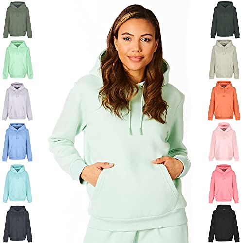 Light And Shade Damen Super Soft Touch Pastell Bright Loungewear Ho...