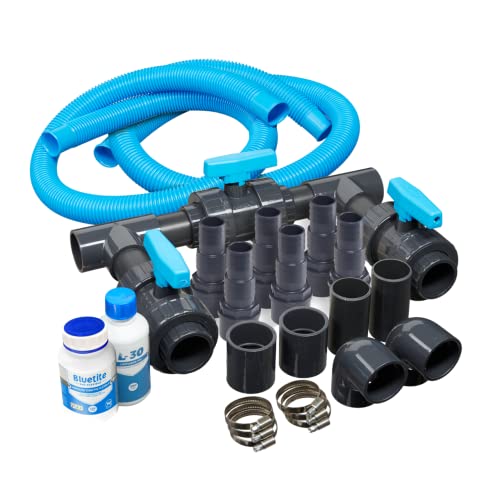 LionFlex Bypass Set Universal Deluxe Pool Schwimmbad Wärmepumpe So...