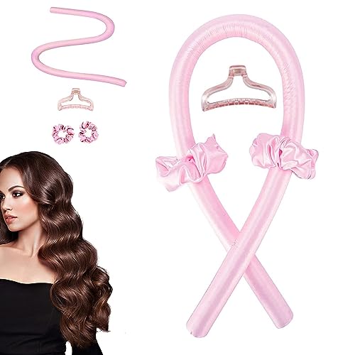 Lockenwickler Heatless Curls, Lockenwickler Locken Ohne Hitze, Silk...