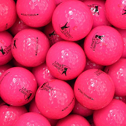 LP-Golf Links Choice 12er Pack Golfbälle, pink, Clam...